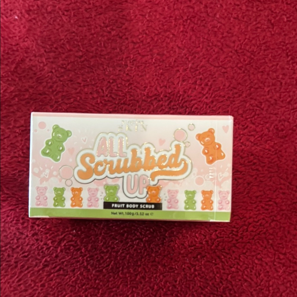 P Louise All Scrubbed Up Fruit Body Scrub - Green and Orange